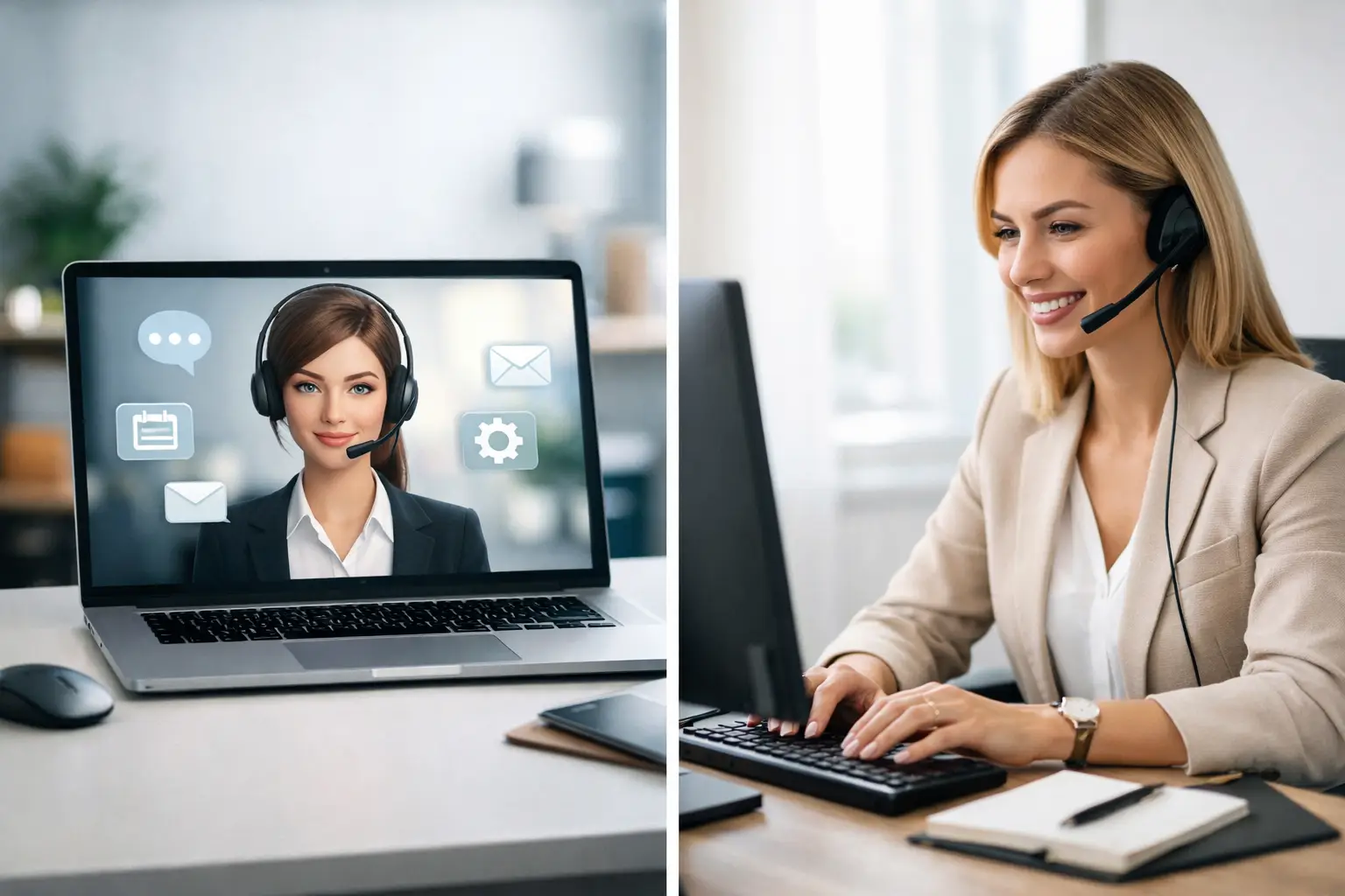 Secretária virtual ou humana: qual funciona melhor?