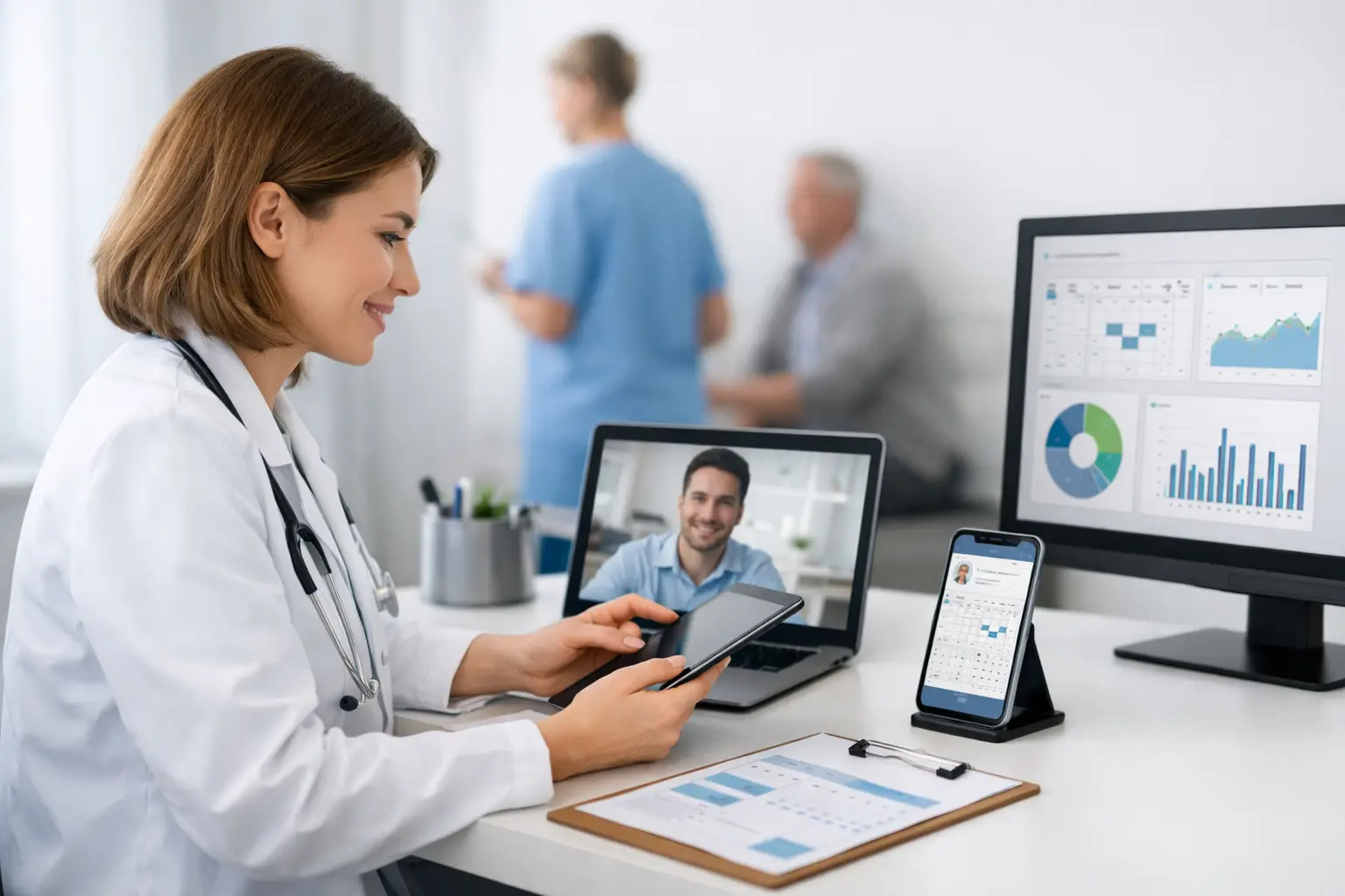 Clínica digital: menos faltas, mais controle