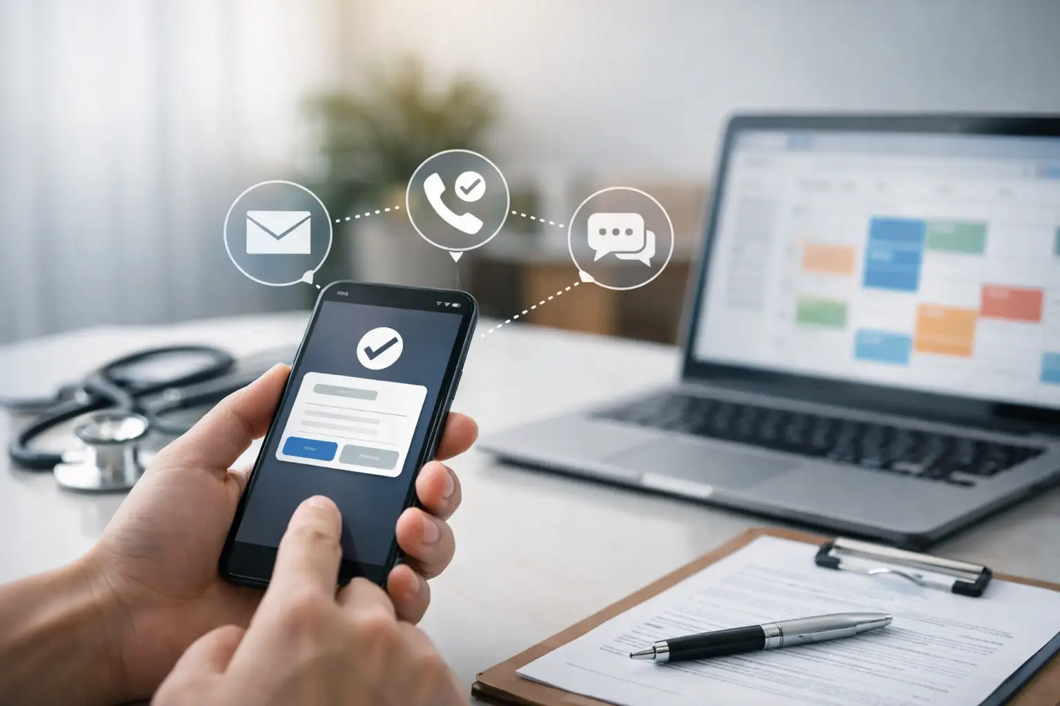 Como automatizar confirmações de consultas